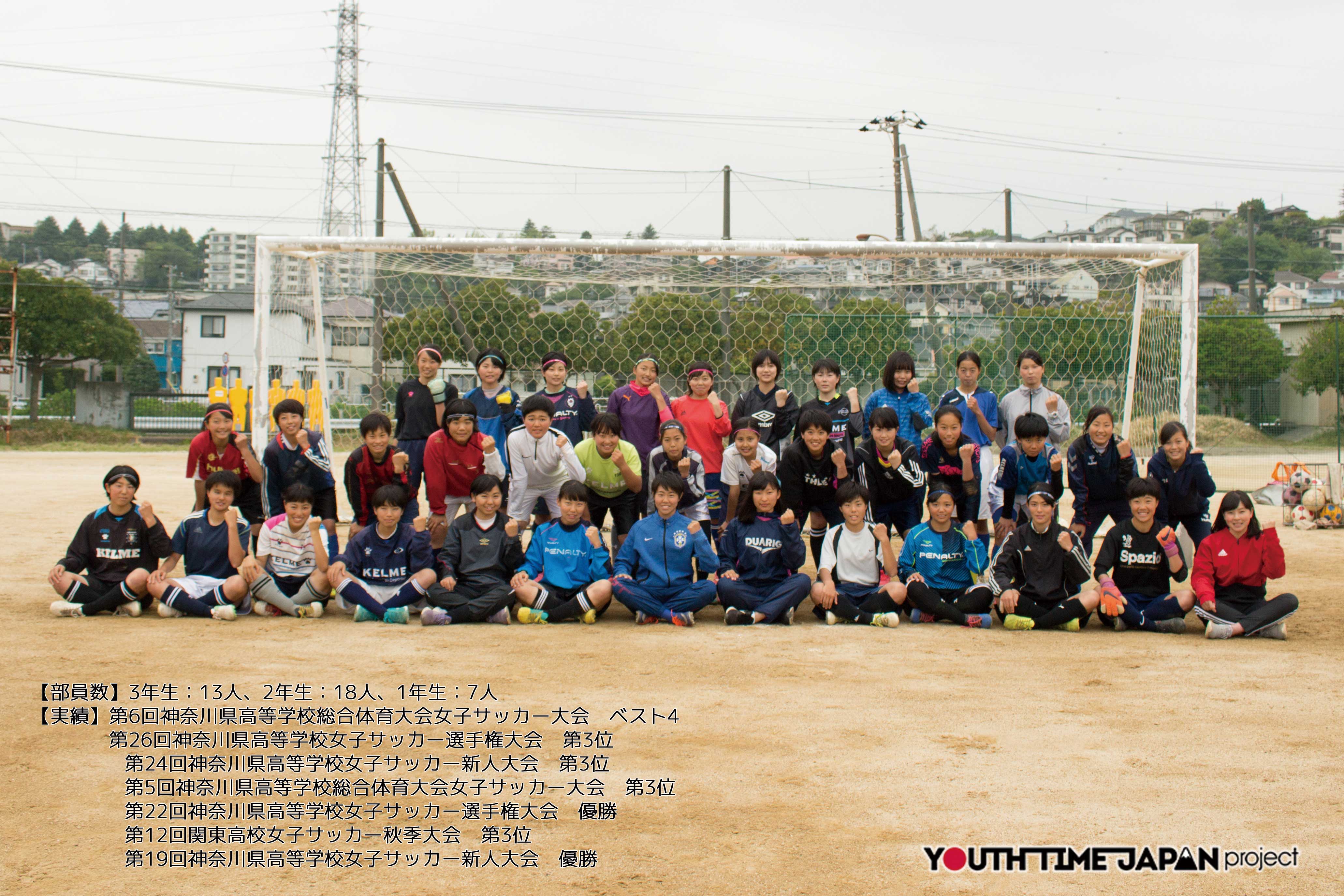 Spotlight Vol 19 神奈川県立藤沢清流高等学校 女子サッカー部 Youth Time Japan Project Web