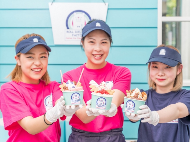 ロールアイス専門店「ロールアイスクリームファクトリー」が創業２周年を記念して6月21日よりおすすめメニューの“総選挙”を実施！