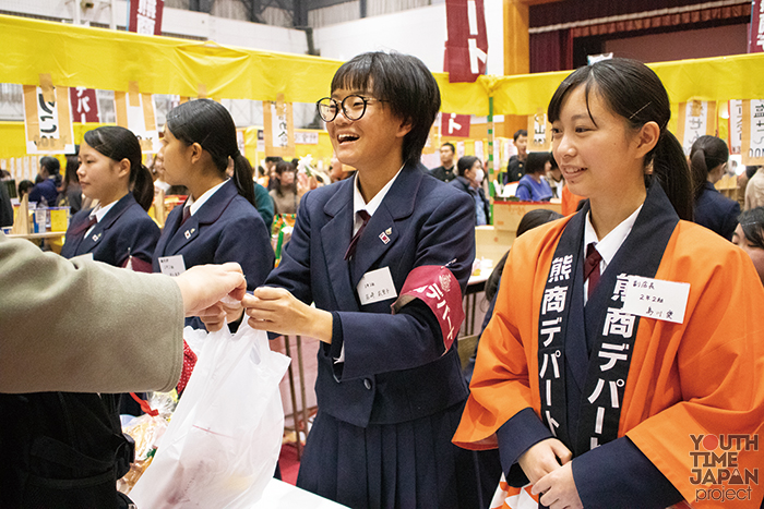 【熊本県立熊本商業高等学校】高校生が創り出す 地域に根付くデパート