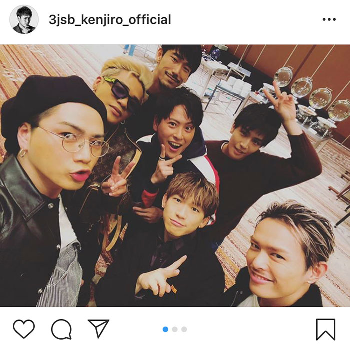 三代目jsb 山下健二郎がメンバー集合ショット公開 2 Youth Time Japan Project Web 三代目jsb 山下健二郎がメンバー集合ショット公開 2 Youth Time Japan Project Web