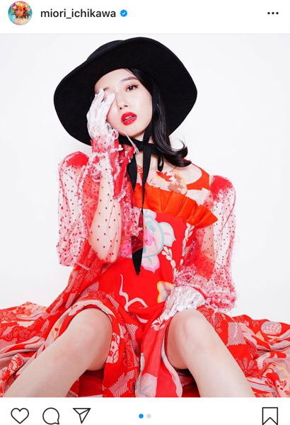市川美織、ハイカラセクシーなファッションポートレートに釘付け!「とっても綺麗」「大人の雰囲気ですね」