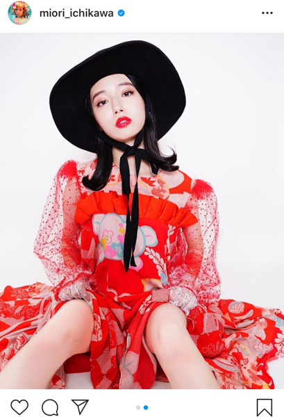 市川美織、ハイカラセクシーなファッションポートレートに釘付け!「とっても綺麗」「大人の雰囲気ですね」
