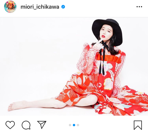 市川美織、ハイカラセクシーなファッションポートレートに釘付け!「とっても綺麗」「大人の雰囲気ですね」