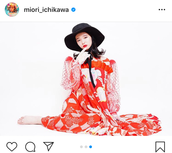 市川美織、ハイカラセクシーなファッションポートレートに釘付け!「とっても綺麗」「大人の雰囲気ですね」