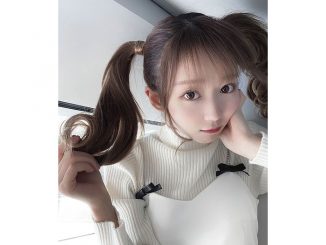 =LOVE(イコラブ)大谷映美里、高めツインテール姿に歓喜の声!「天才すぎる」