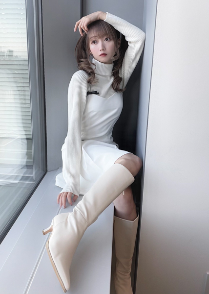 =LOVE(イコラブ)大谷映美里、高めツインテール姿に歓喜の声!「天才すぎる」