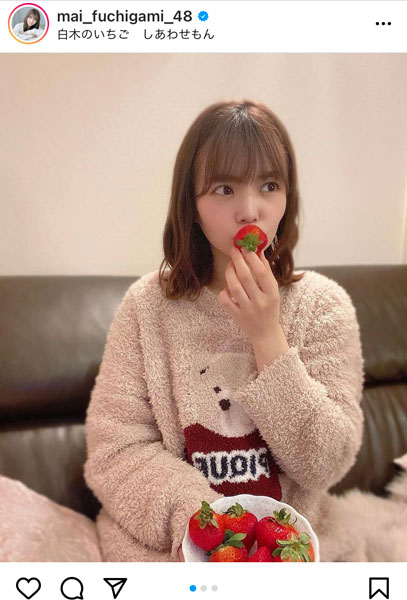 Hkt48 渕上舞 おうちで楽しむ馴染みの苺で溢れる笑顔 Youth Time Japan Project Web