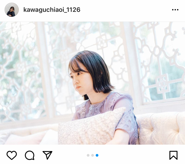 川口葵、恋とオオカミには騙されないのスチル写真を公開!「なんやこの透明感」