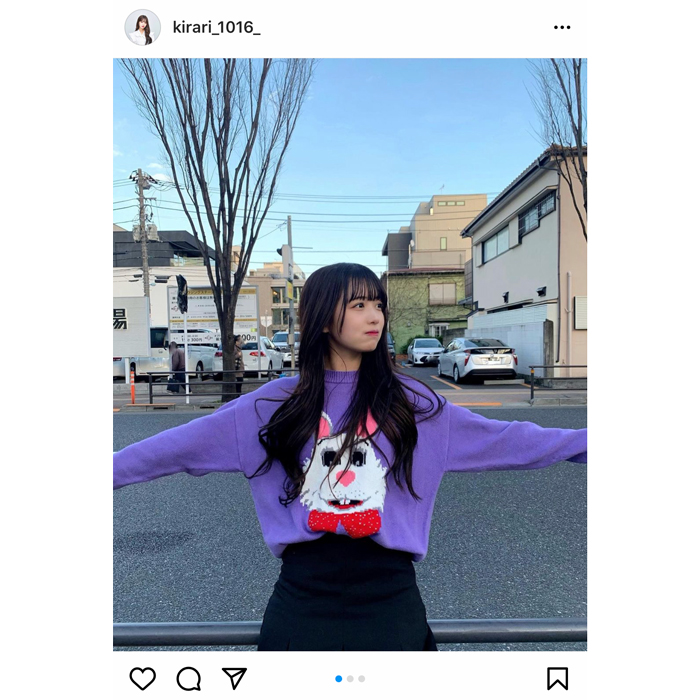 天使すぎる小悪魔・Kirariが彼女感あふれるポートレートを披露!「今日も今日とてお顔が優勝」