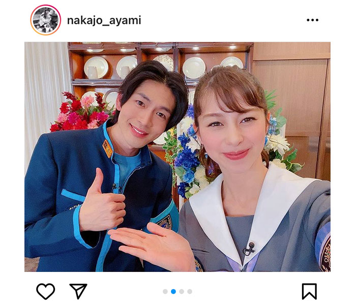 中条あやみ、「ゴチ」共演の松下洸平や岡村隆史らとの集合写真を公開!