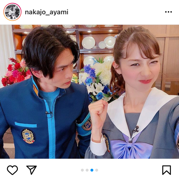 中条あやみ、「ゴチ」共演の松下洸平や岡村隆史らとの集合写真を公開!