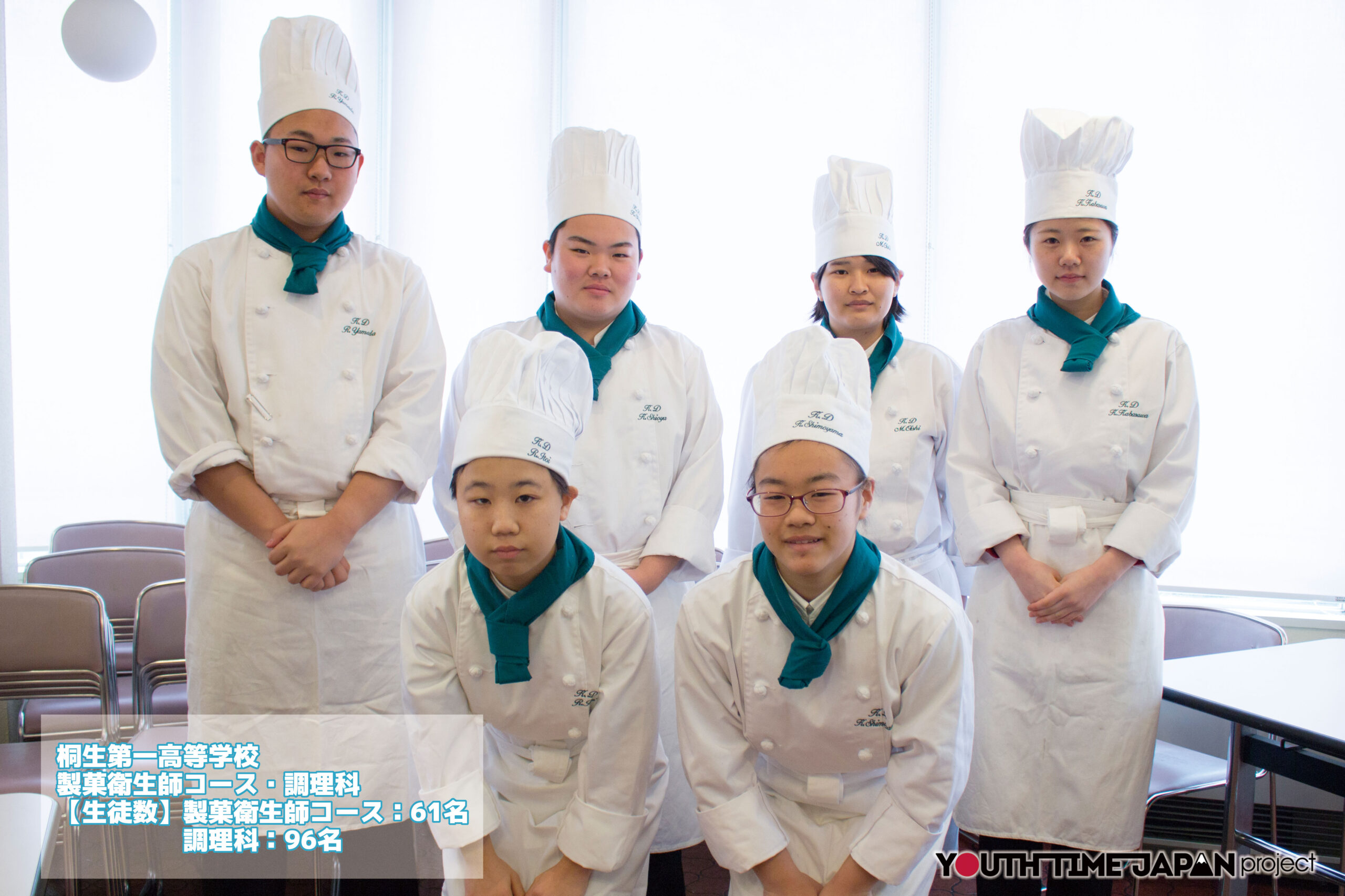 Spotlight VOL.17 桐生第一高等学校（群馬県） 製菓衛生師コース・調理科