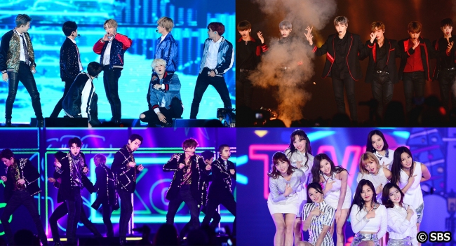 2018 SBS歌謡大祭典 Wanna One、EXO含む全アーティスト＆MCが決定！