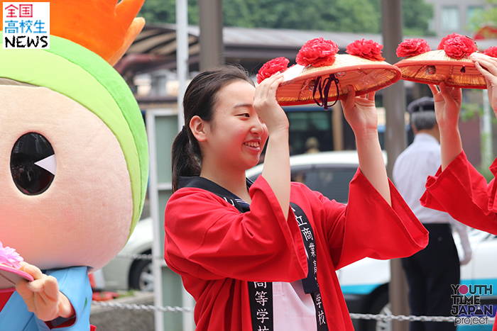 【山形市立商業高等学校】産調ガールズが横浜高島屋に！花笠踊りで山形の魅力を伝える