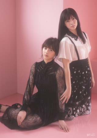 欅坂46・渡邉理佐＆田村保乃が「B.L.T.9月号」表紙に!! 「欅に入る前からずっと大好きでした」1期生×2期生のペアグラビアで衝撃の告白!?