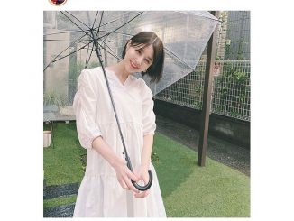 有村藍里、微笑みの春コーデを披露!「いい表情」「素敵です」