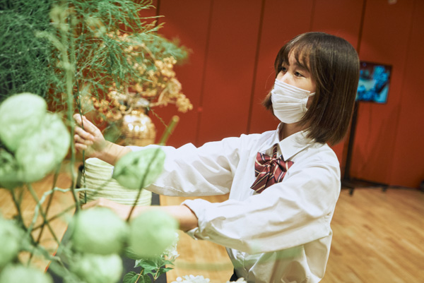 全国高校生花いけバトル、北陸大会を制したのは、石川県立野々市明倫高等学校「ノンきー」！