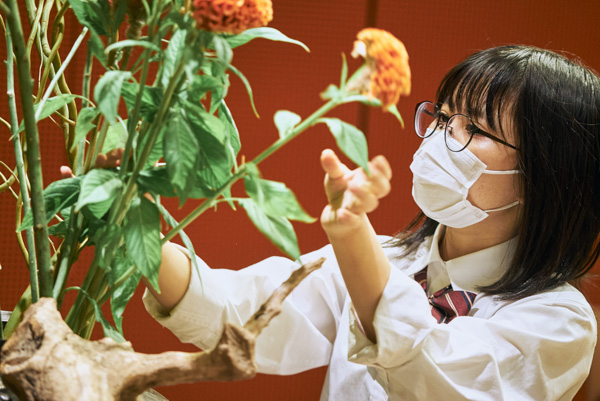 全国高校生花いけバトル、北陸大会を制したのは、石川県立野々市明倫高等学校「ノンきー」！