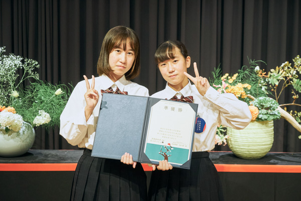 全国高校生花いけバトル、北陸大会を制したのは、石川県立野々市明倫高等学校「ノンきー」！