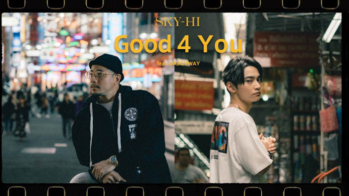 SKY-HI ニューアルバム『八面六臂』より、タイを代表するラッパーDABOYWAYとのコラボレーション楽曲“Good 4 You”の先行配信決定！！