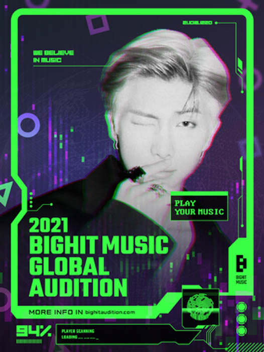 BTS、TOMORROW X TOGETHER所属レーベルのBIGHIT MUSIC『2021 BIGHIT MUSIC GLOBAL AUDITION』開催決定！