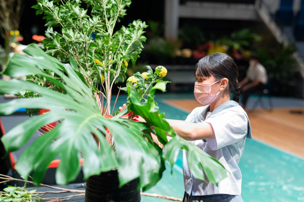 全国高校生花いけバトル、沖縄大会を制したのは、沖縄県立読谷高等学校「Keep Smiling」！