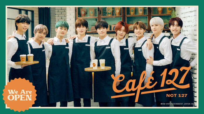 NCT 127 のテーマカフェが東名阪で開催決定！『NCTzen 127-JAPAN presents “Café 127” 』期間限定オープン！！