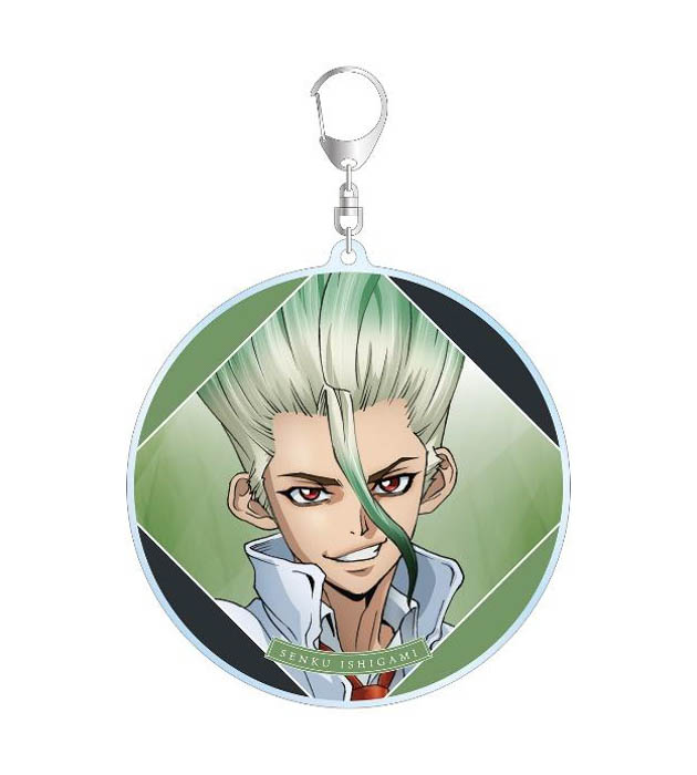 『Dr.STONE』の描き下ろしイラスト 石化前ver. トレーディングアクリルスタンドなどの受注を開始!!