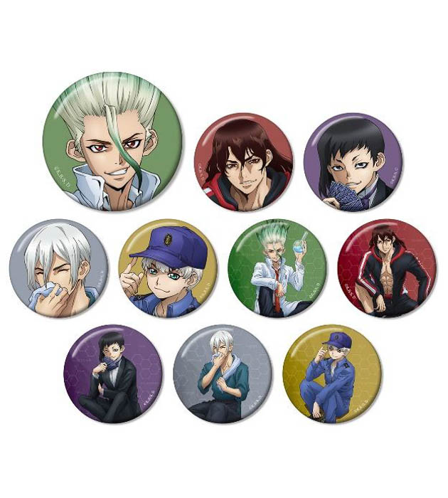 『Dr.STONE』の描き下ろしイラスト 石化前ver. トレーディングアクリルスタンドなどの受注を開始!!