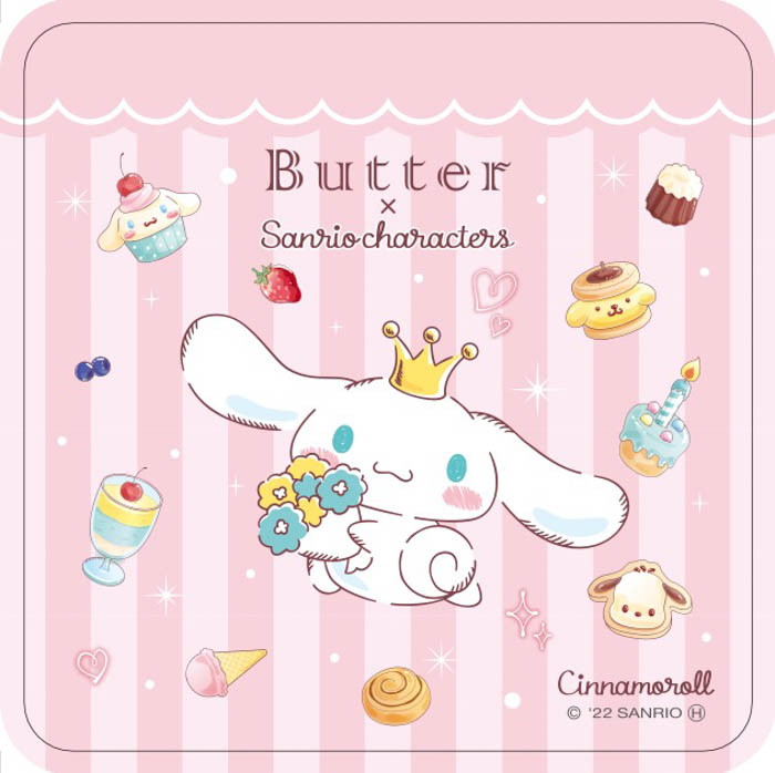 【パンケーキ専門店 Butter × サンリオキャラクターズ】「選ぶ楽しみ」をテーマに、サンリオの人気キャラクターがButterとのコラボレーションカフェとして新登場！