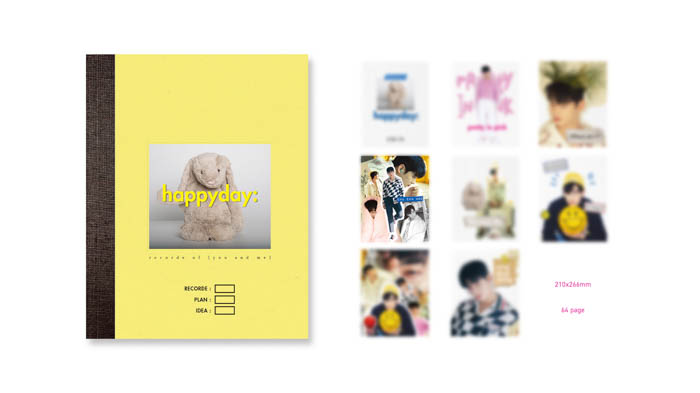 チャ・ウヌ写真集『happyday:』の購入者限定で「オリジナルポストカード」をプレゼント！