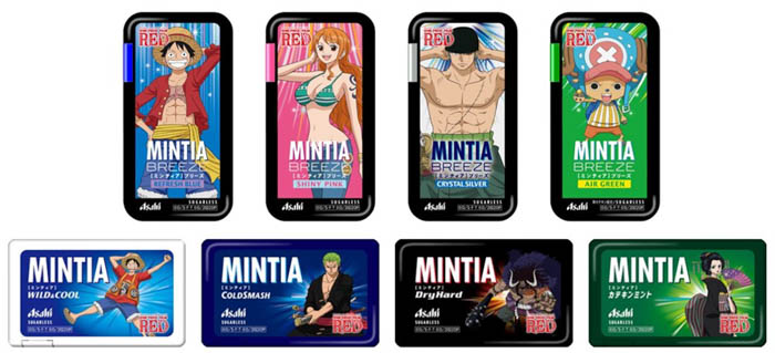 MINTIA×ONE PIECE FILM RED 5月2日より限定発売！