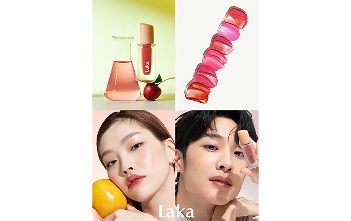 韓国で人気のジェンダーニュートラルブランド「Laka」、ベストセラー「フルーティ―グラムティント」に新カラー6色登場