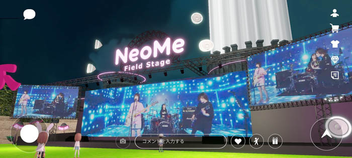 ヤバイTシャツ屋さんが最新のXR技術を使ったバーチャルライブに出演！「NeoMe Live Vol.1」ライブレポート