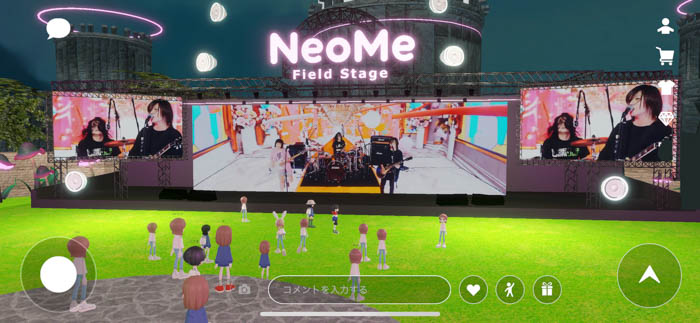 ヤバイTシャツ屋さんが最新のXR技術を使ったバーチャルライブに出演！「NeoMe Live Vol.1」ライブレポート