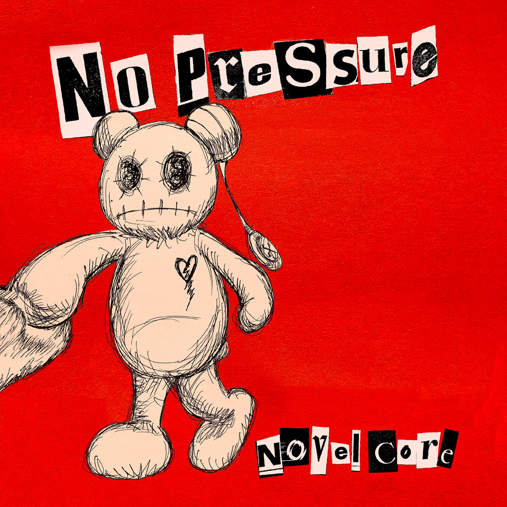 Novel Core、メジャー2ndアルバム『No Pressure』のジャケット & 収録内容を発表！