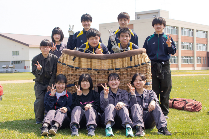 Spotlight VOL.41 北海道上士幌高等学校 熱気球部