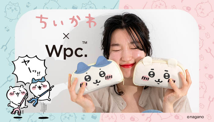 ちいかわ×Wpc. ちいかわとハチワレのお顔が傘に！新作折りたたみ雨傘発売！