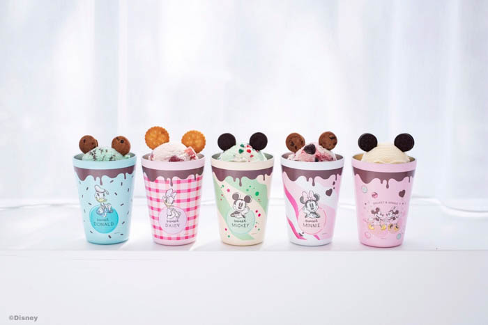 ディズニーキャラクターがデザインされた全6種！サーティワンアイスクリームモチーフのタンブラーが本日発売！