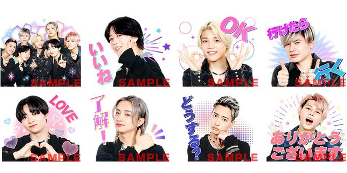 BE:FIRSTのLINEスタンプが初登場！待望の1stアルバム『BE:1』のリリースを記念してLINE MUSICユーザー全員へ、無料でプレゼント！