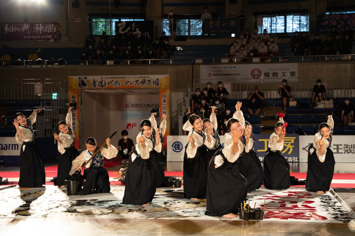 第15回書道パフォーマンス甲子園の入賞作品を紹介！