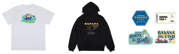 ​TVアニメ「BANANA FISH」とZOZOTOWNのコラボアイテムが、アッシュ・リンクスの誕生日 8月12日（金）より発売！