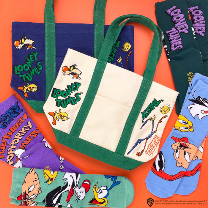 レトロなスクールテイストがかわいい！PLAZAに『LOONEY TUNES』のアイテムが大集合！