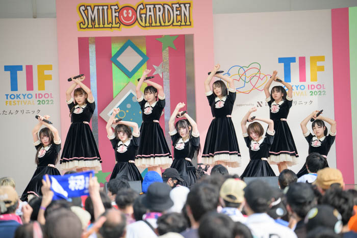 新アイドルグループ＜高嶺のなでしこ＞初お披露目ステージ！― 8月7日（日）「TOKYO IDOL FESTIVAL2022 supported by にしたんクリニック」