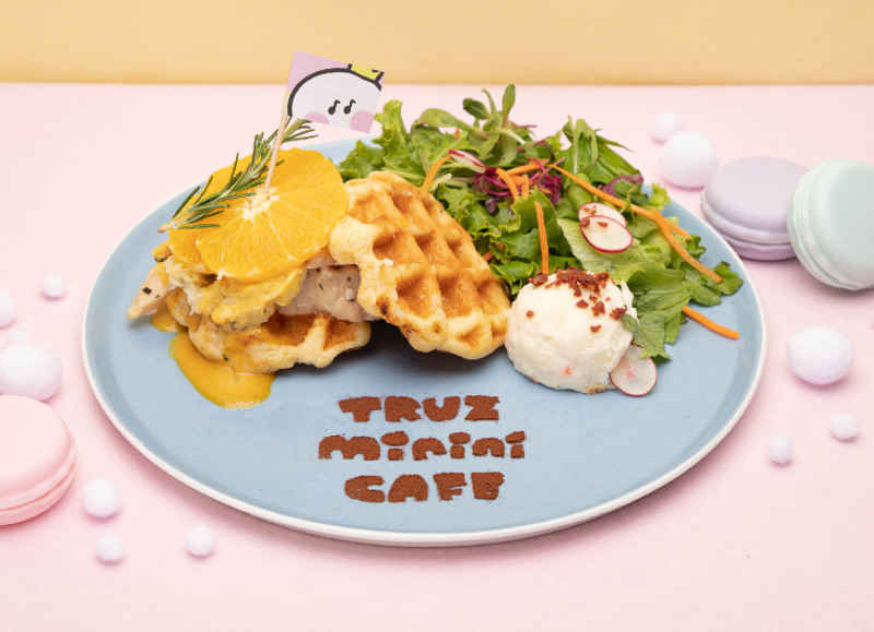 LINE FRIENDSとTREASUREのコラボレーションにより生まれたキャラクター「TRUZ」のテーマカフェが東京・渋谷に登場！