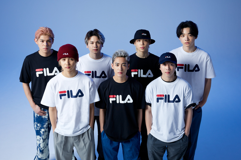 FILA JAPANのブランドアンバサダーにBE:FIRSTが就任