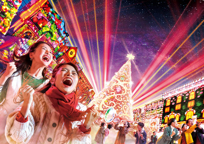 ユニバーサル・スタジオ・ジャパン、今年の冬は“RED HOT CHRISTMAS” をテ―マに、刺激がたっぷり！『NO LIMIT ! クリスマス』を開催！