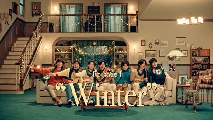 ひとつ屋根の下に暮らすBTSのメンバー7人兄弟が、魔法でスマイルを生み出す！BTS主演 最新CM「XYLITOL×BTS Smile Winter篇」がオンエア！