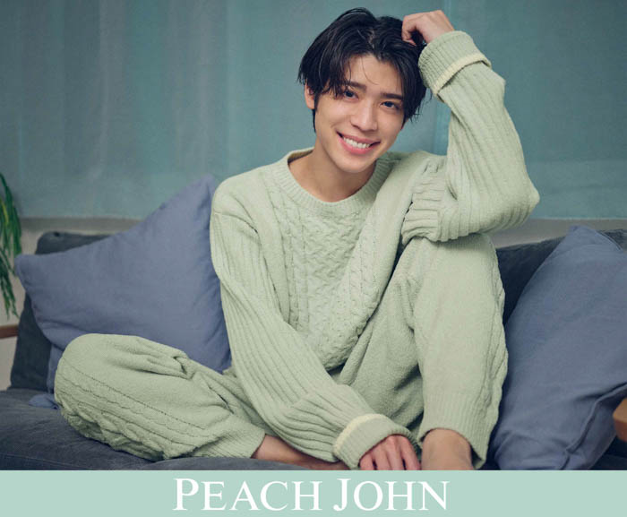 松島聡（Sexy Zone）×PEACH JOHN「恋する、ルームウエア」第二弾スペシャル動画が本日公開！着用の新作パジャマも発売！