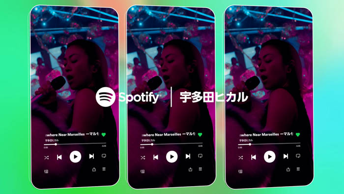 宇多田ヒカル・星野源・Mrs. GREEN APPLEの人気楽曲の撮り下ろしパフォーマンス映像を収めた、Spotifyだけで楽しめる「Go Stream」ビデオシングルシリーズを本日より公開！